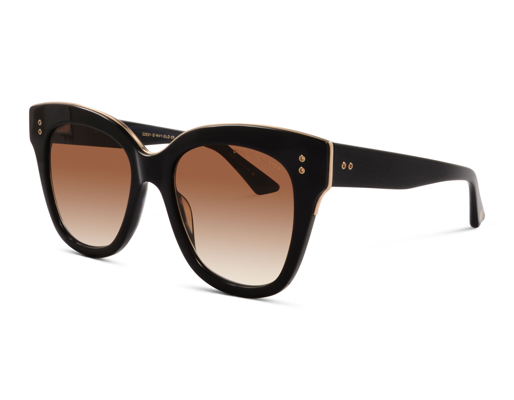 Dita Day Tripper 22031 D NVY-GLD 55 Schwarz / Dunkelblau