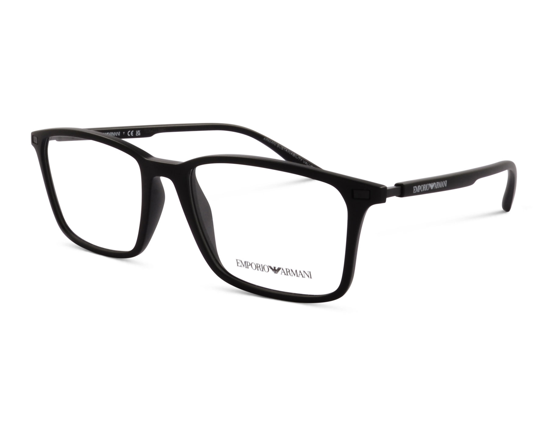 Emporio Armani EA 3237 5001 55 Schwarz matt