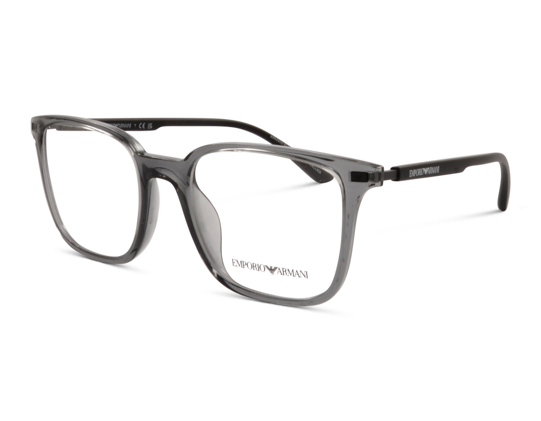 Emporio Armani EA 3242U 6106 52 Grau Transparent