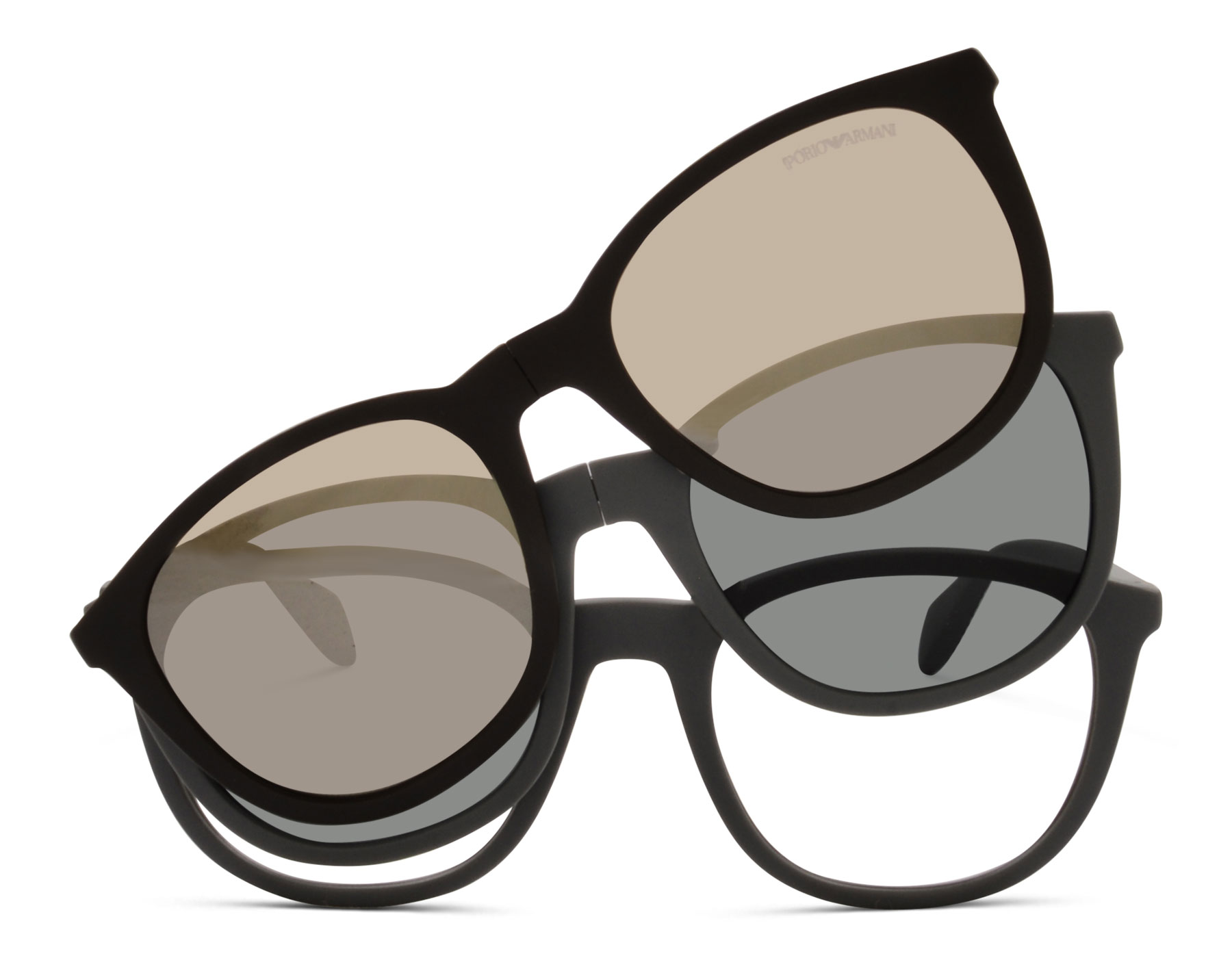 Emporio Armani EA 4211 5126/1W 52 Grau inkl. Clips