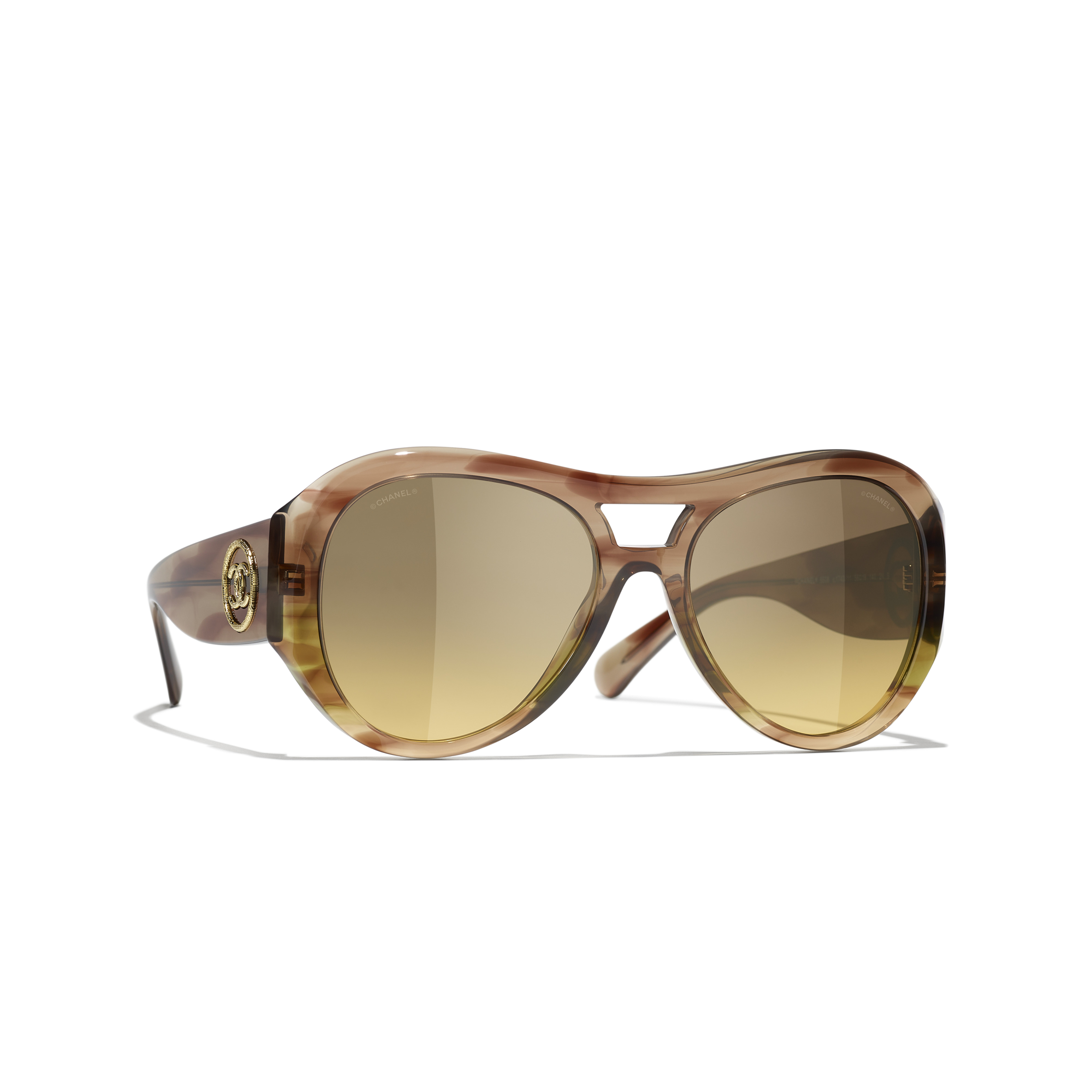 CHANEL Pilotensonnenbrille