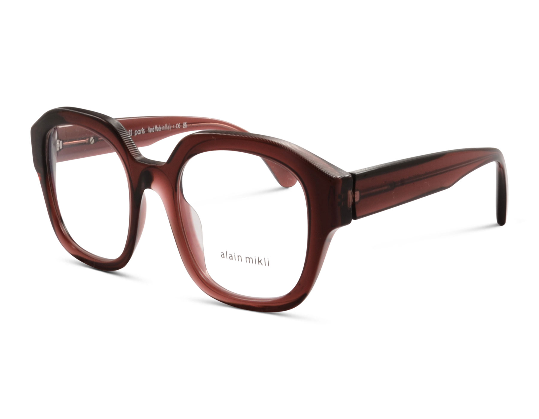 Alain Mikli A03510 004 50 Dunkelrot