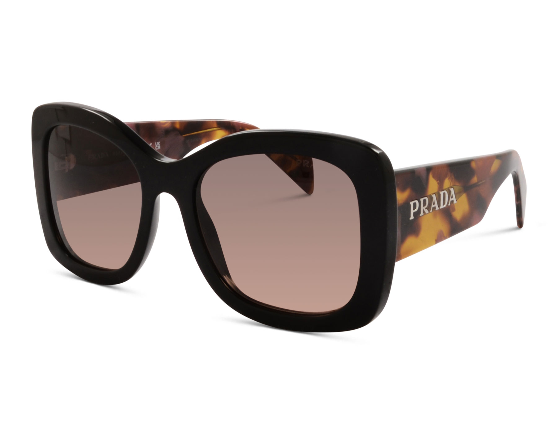 Prada PR A08S 120-50C 56 Schwarz/Rosa