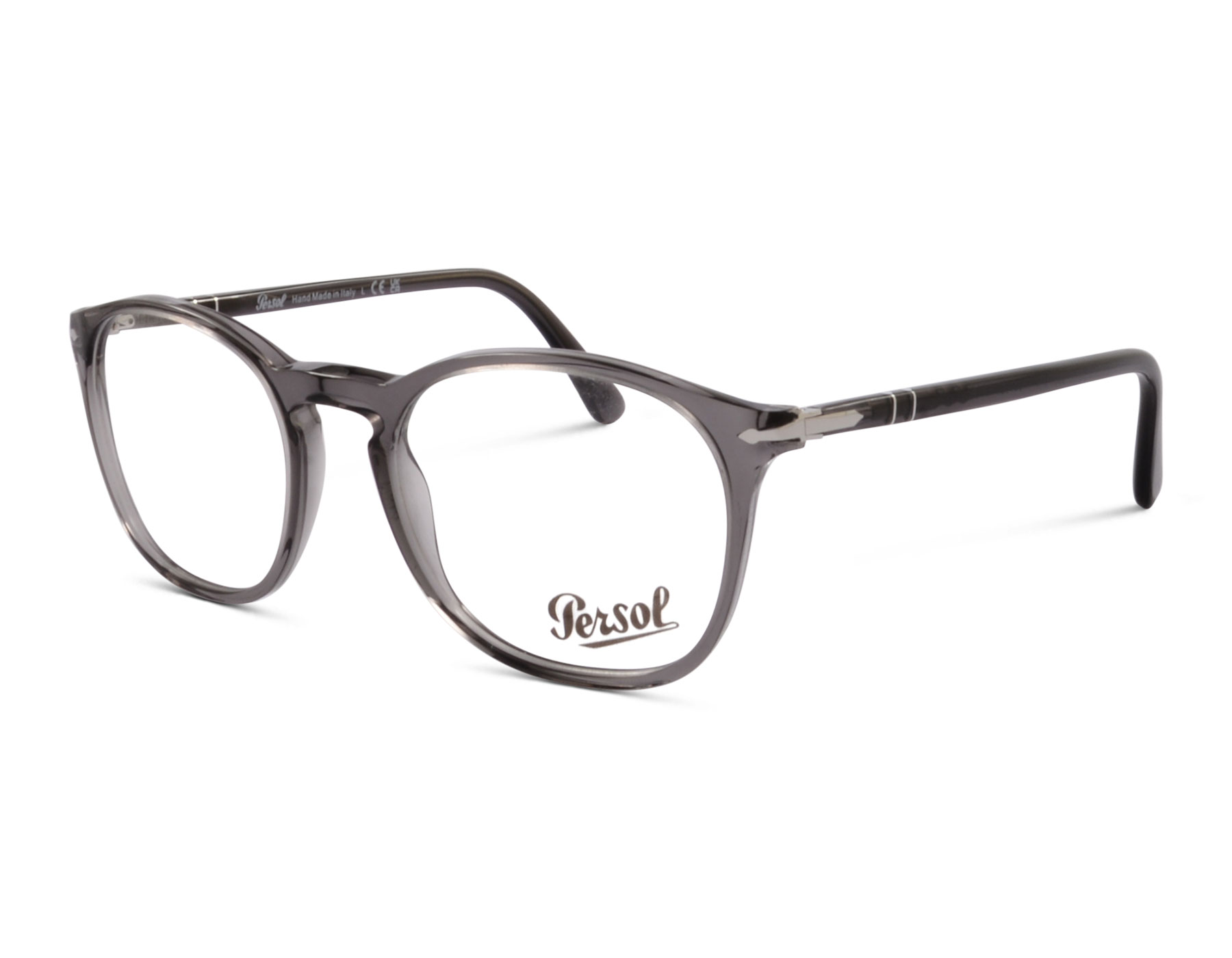 Persol P3007-V-M 1196 52 Grau transparent