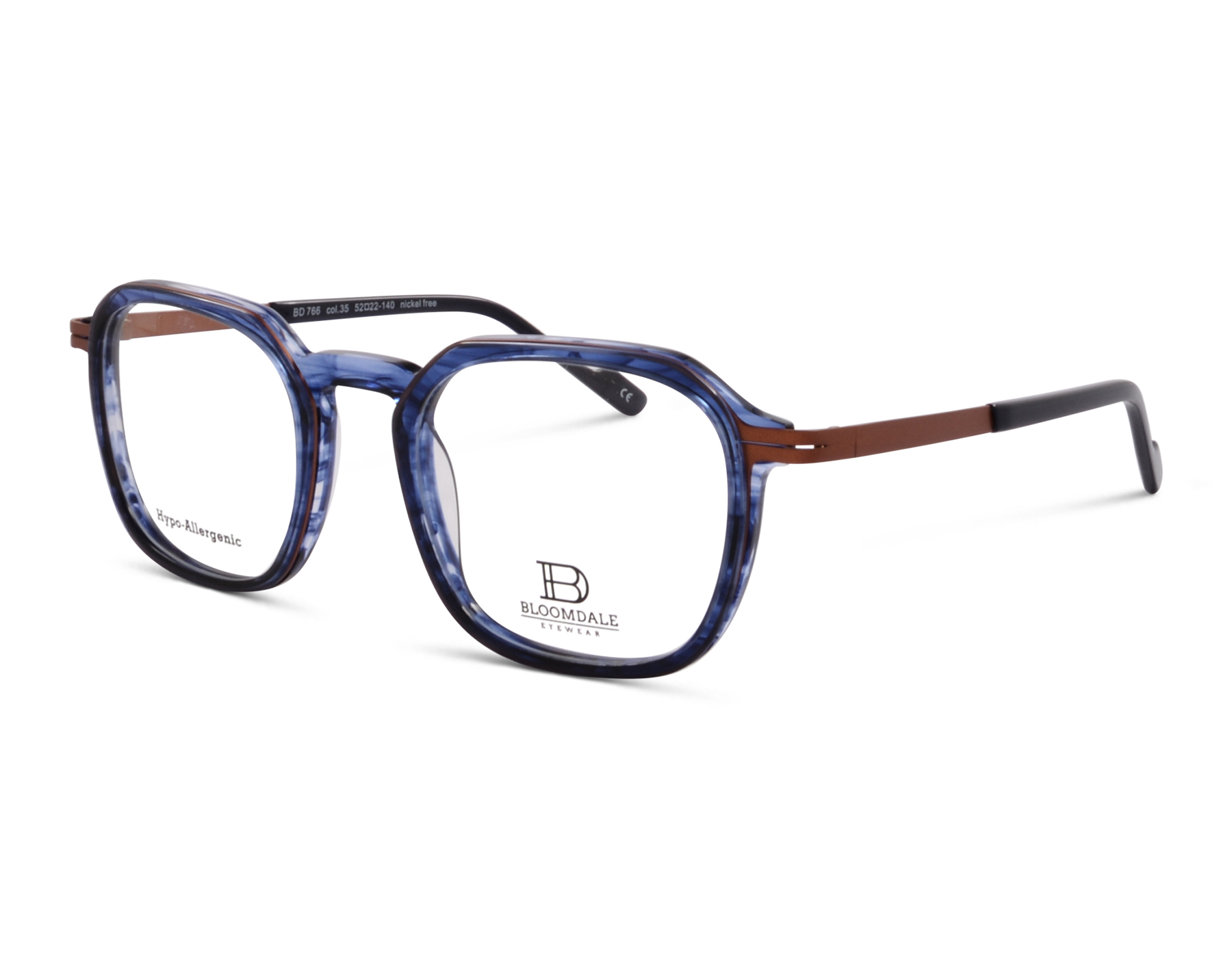 BLOOMDALE BD 766 35 52 Blau/Kupfer