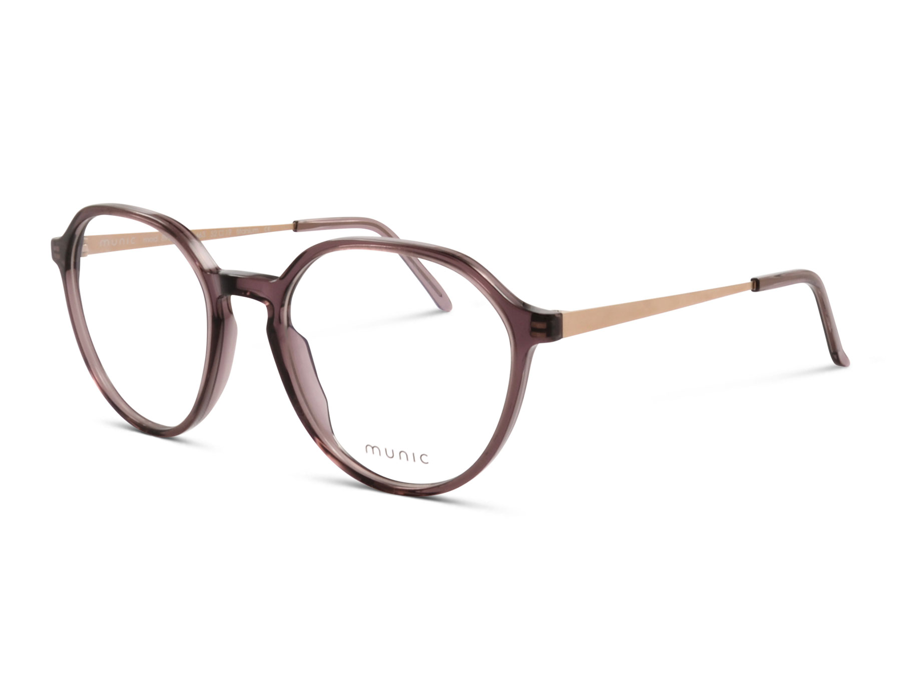 Munic Eyewear Mod 898-3 463 52 Transparentes Lila