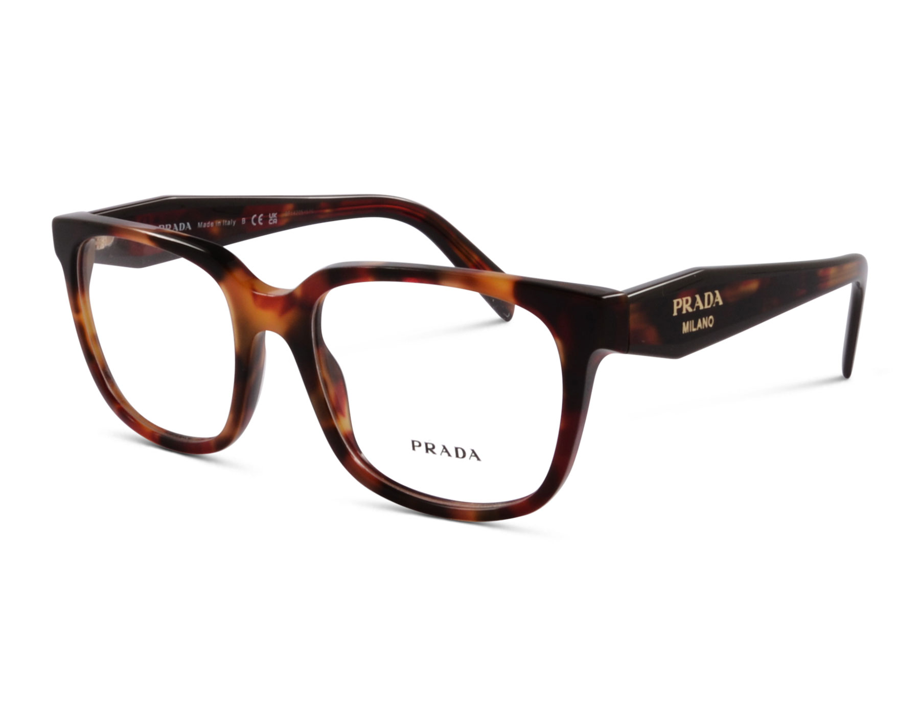 Prada VPR17Z 22A-1O1 52 Rot Havanna