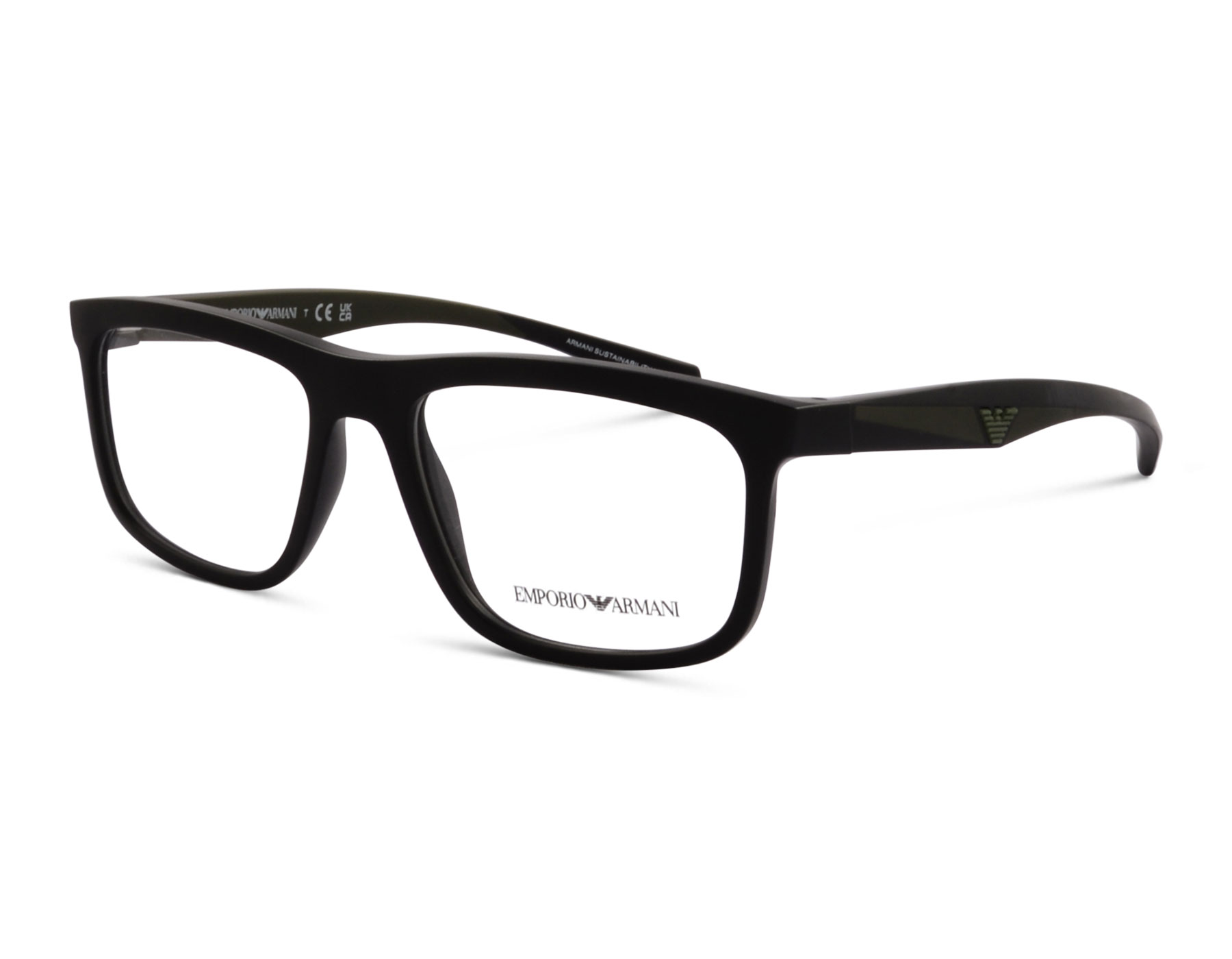 Emporio Armani EA 3246 5001 53 Schwarz matt