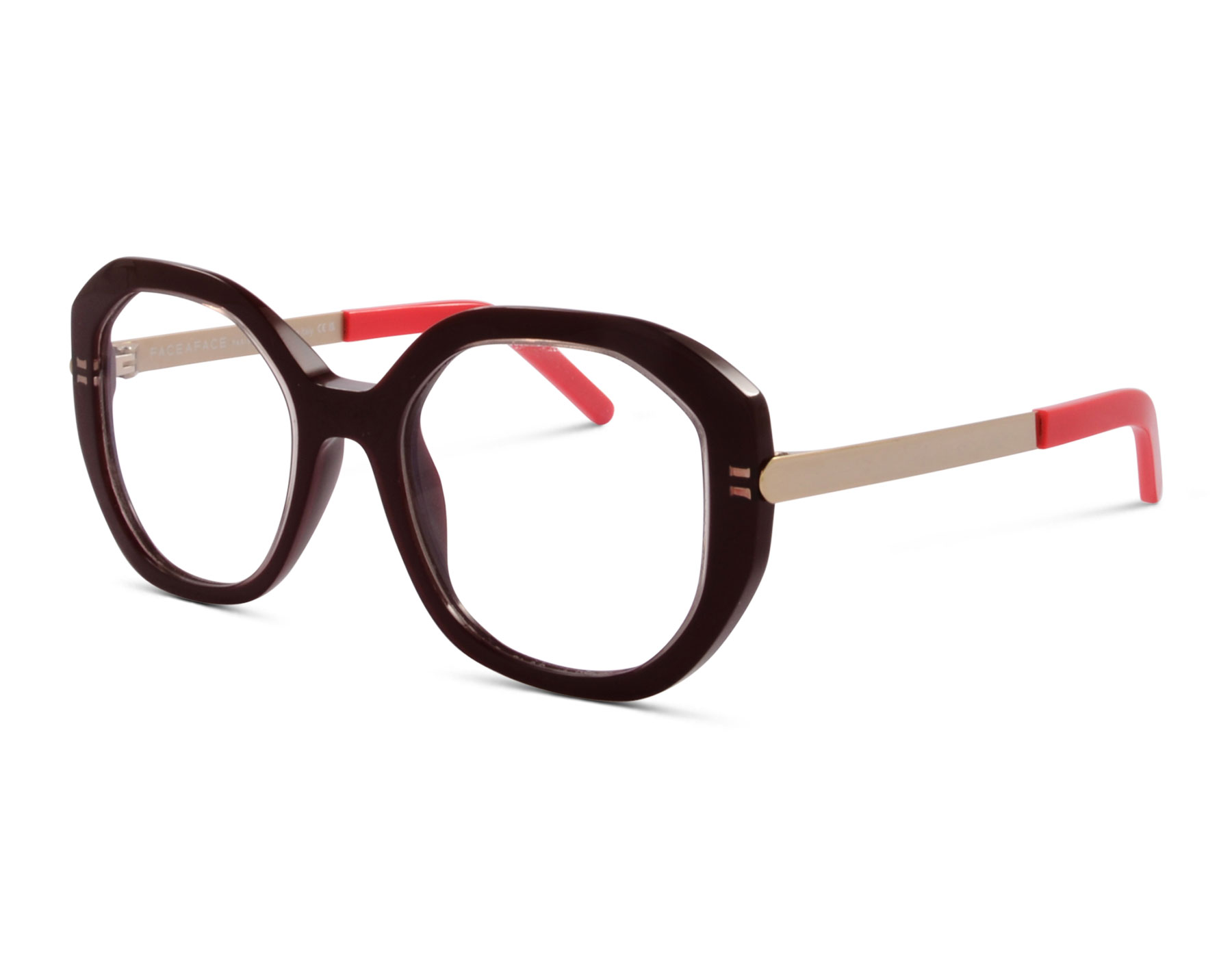 FACE A FACE DUNES 1 2921 52 Bordeaux/Gold