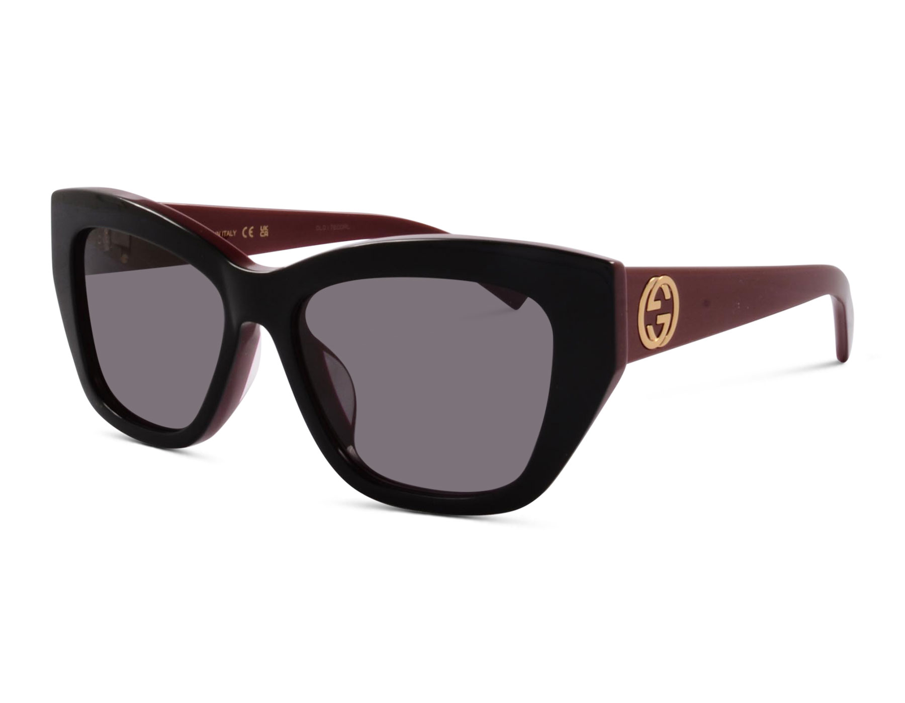 Gucci GG1844SA 004 55 Schwarz Rot