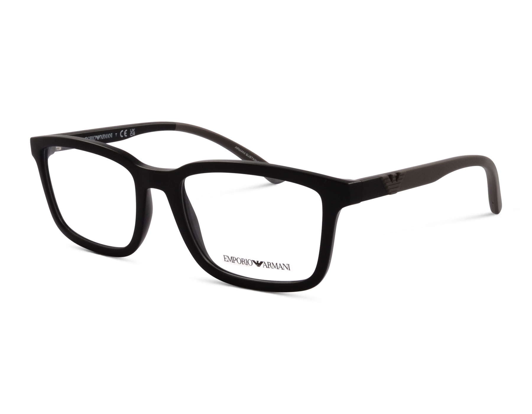 Emporio Armani EA 3259 5001 56 Schwarz matt