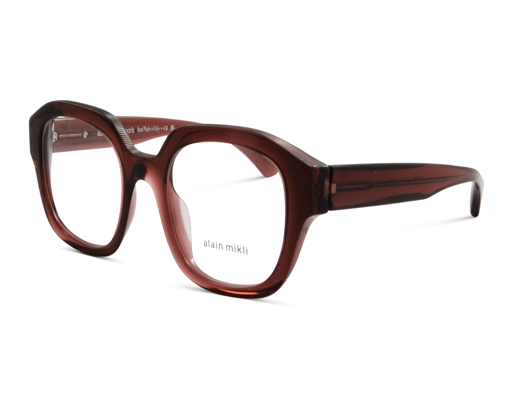Alain Mikli A03510 004 50 Dunkelrot