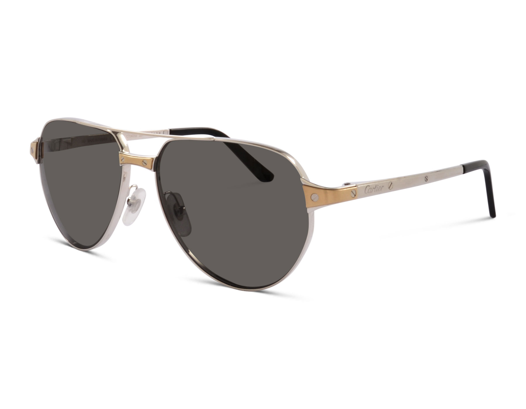 Cartier CT0425S 1 59 Bicolor Gold / Silber