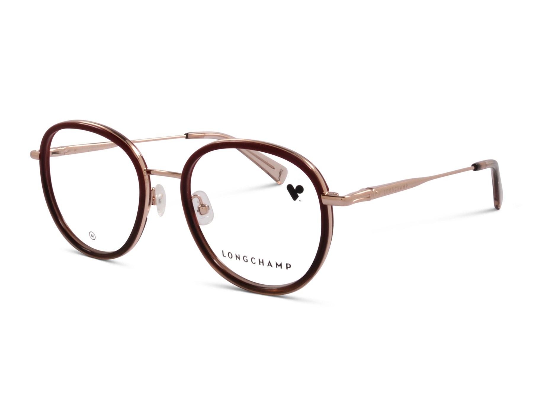 Longchamp LO2168 772 51 Bordeaux Rot/Roségold