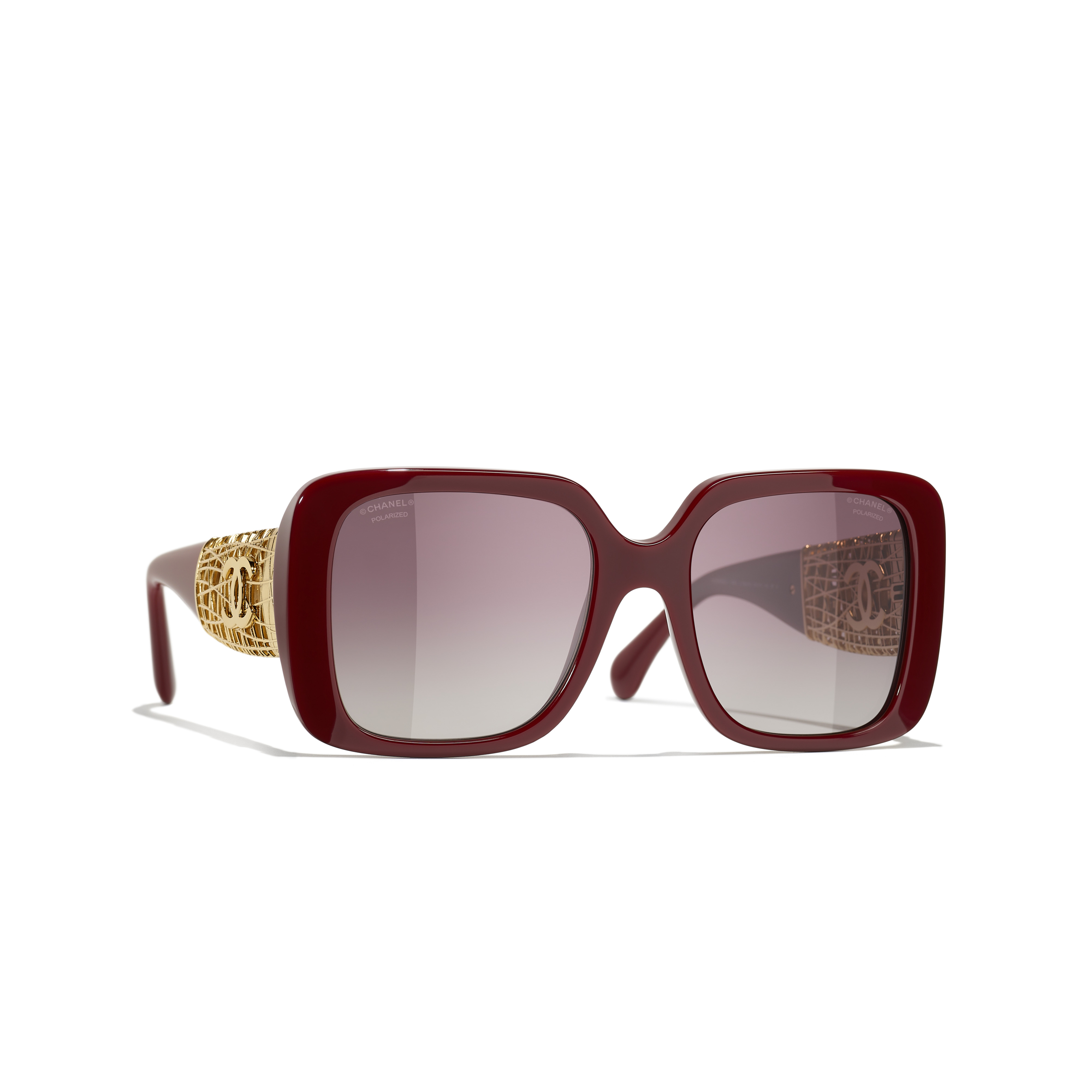 CHANEL Quadratische Sonnenbrille