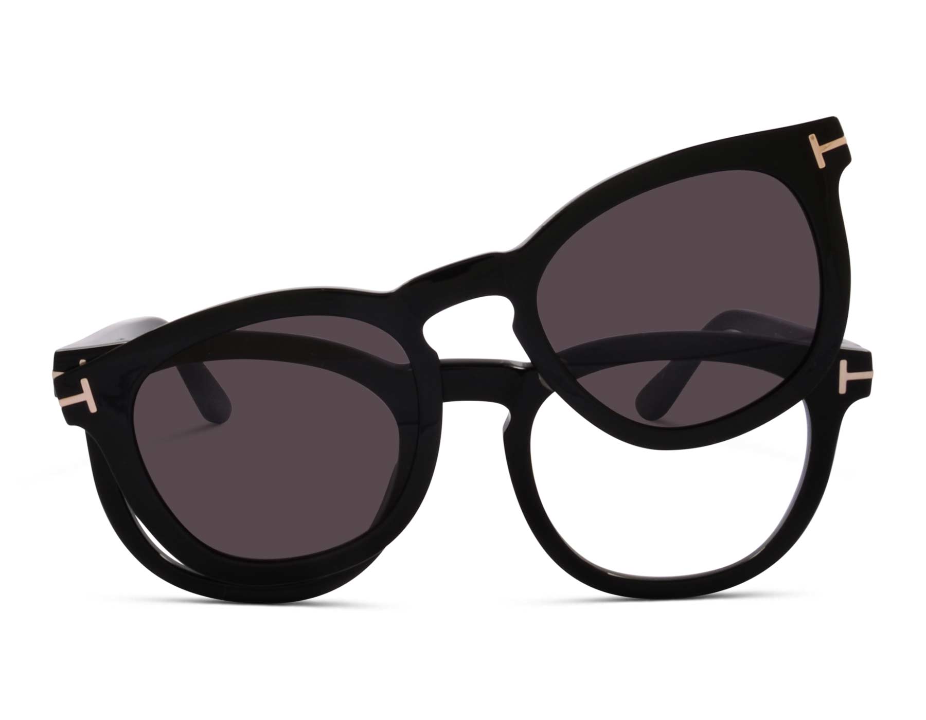 Tom Ford TF5993-B ECO 001 50 mit Clip Schwarz