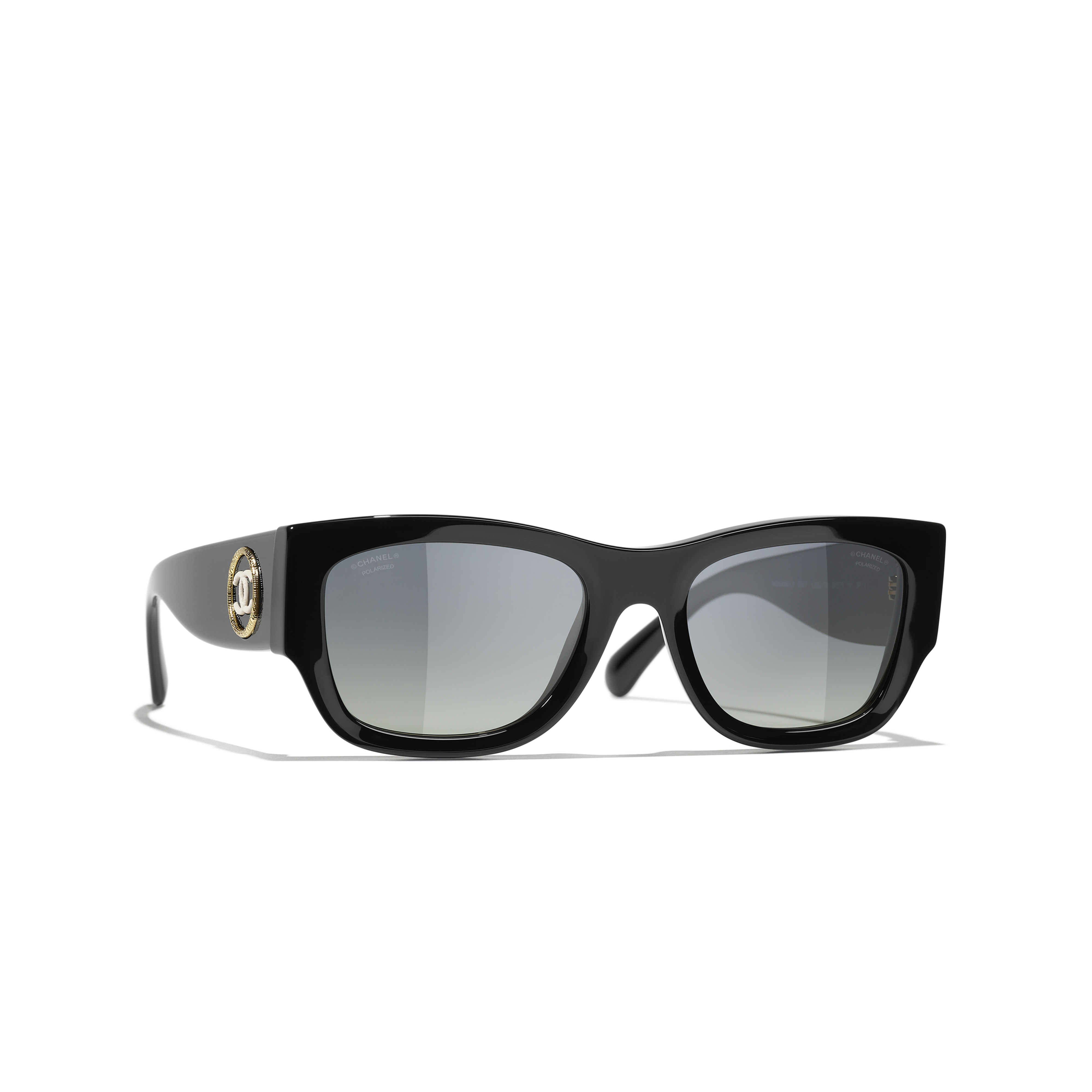 CHANEL Rechteckige Sonnenbrille