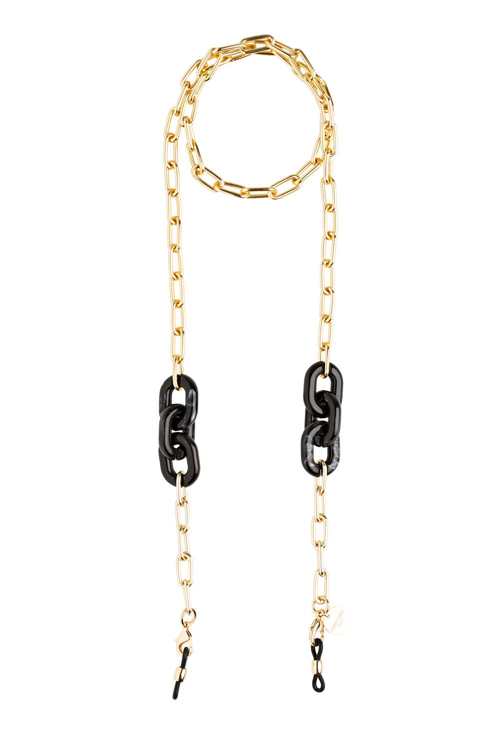 Cheeky Chain BABY CLARA black marble/gold