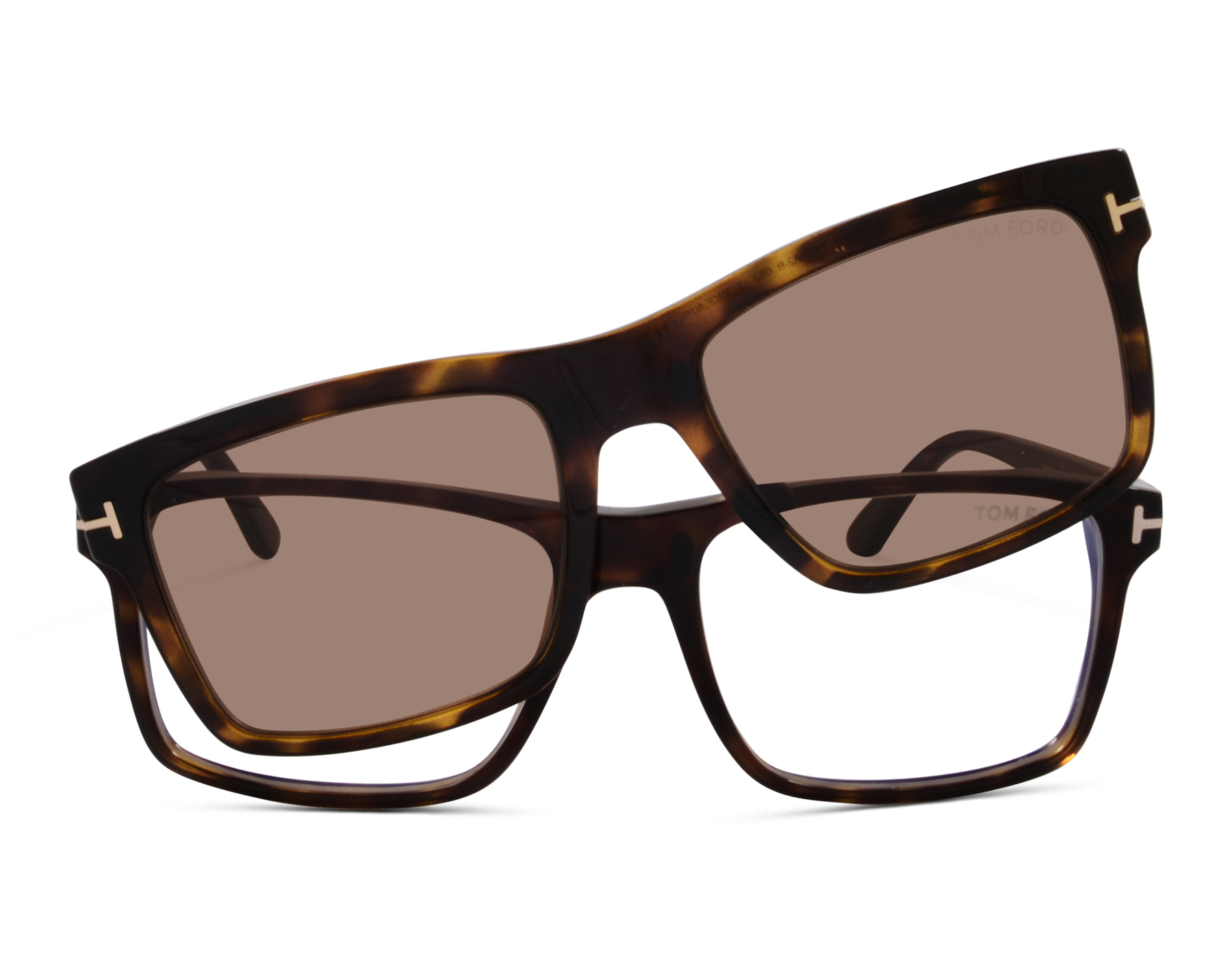 Tom Ford TF5682-B 052 54 mit Clip Havanna