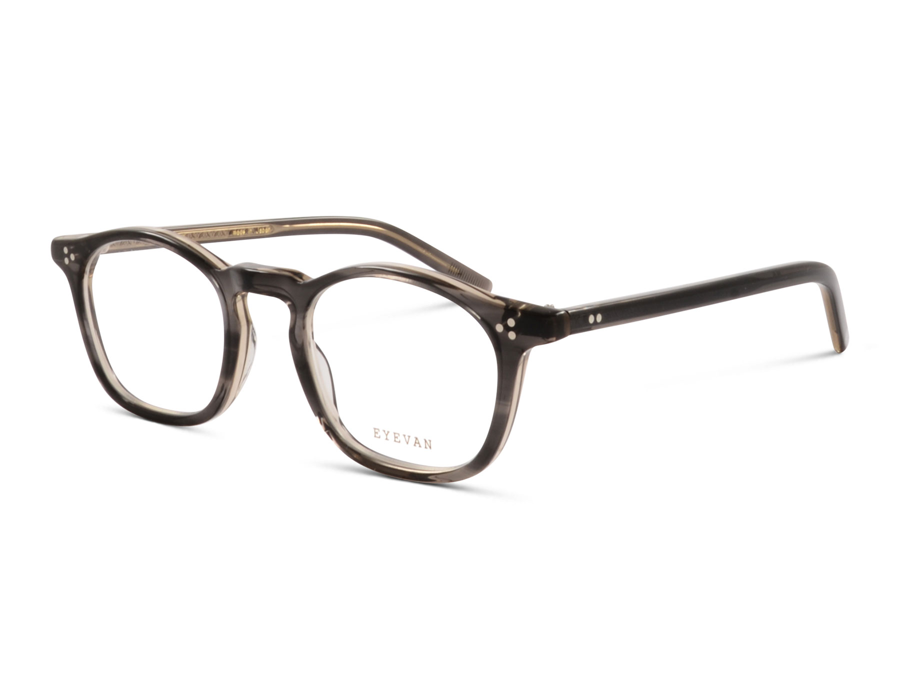 Eyevan Sadler Narrow-E WNG 47 Transparentes Grau