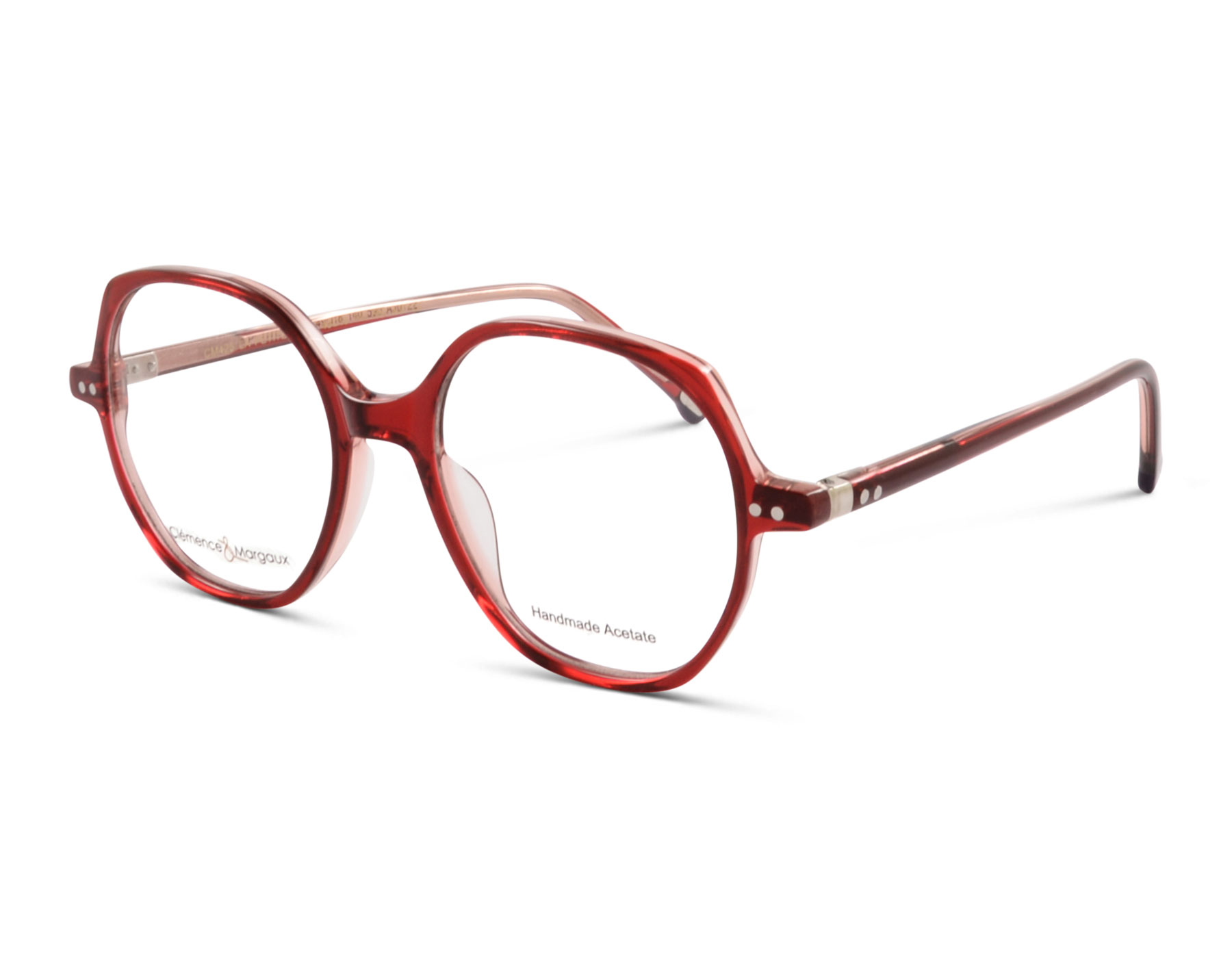 Clémence & Margaux LA PETITE PUCE CM425 590 49 Transparentes Rot