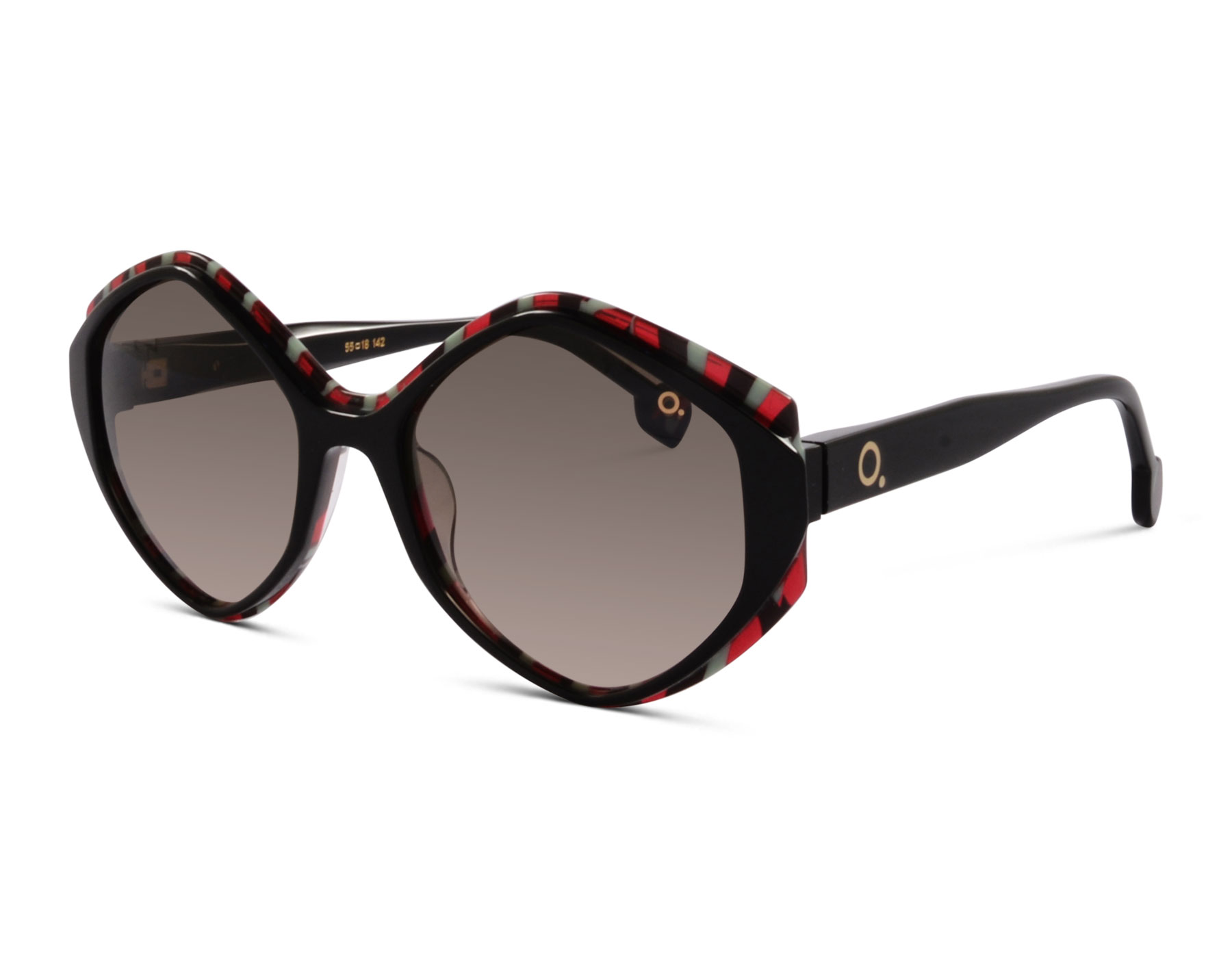 Etnia Barcelona ITATI GY 55 Schwarz/Rot