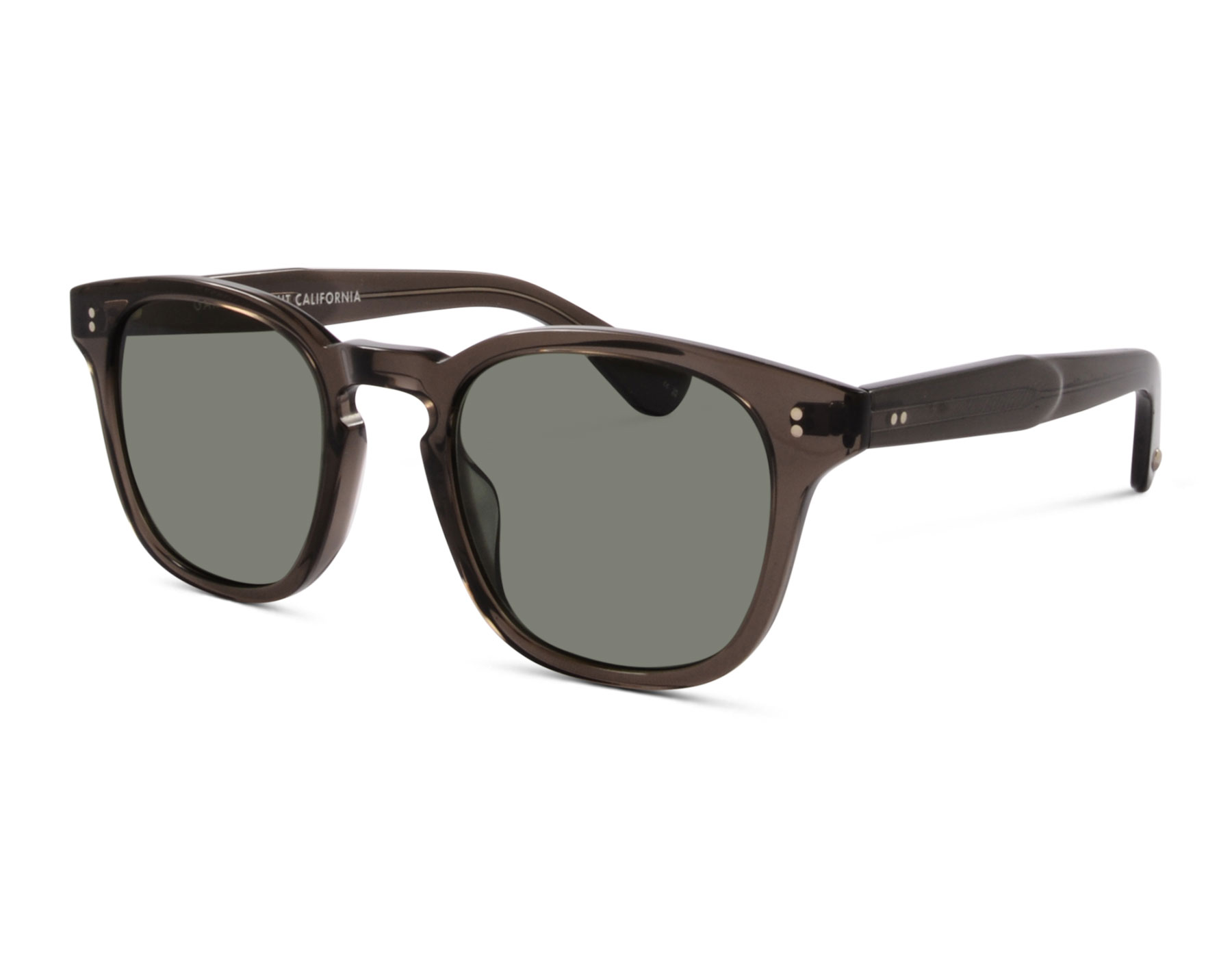 GARRETT LEIGHT ACE II SUN BLGL Black Glass 49 Grau