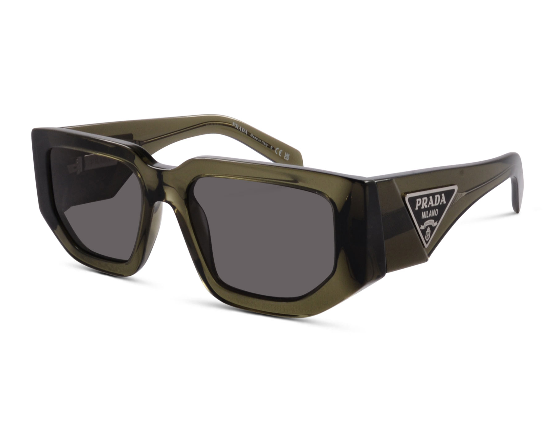 Prada SPR 09Z 25A-40L 54 Grün transparent