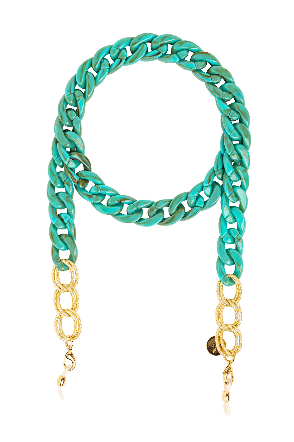 Cheeky Chain BABY FRIDA turquise/gold