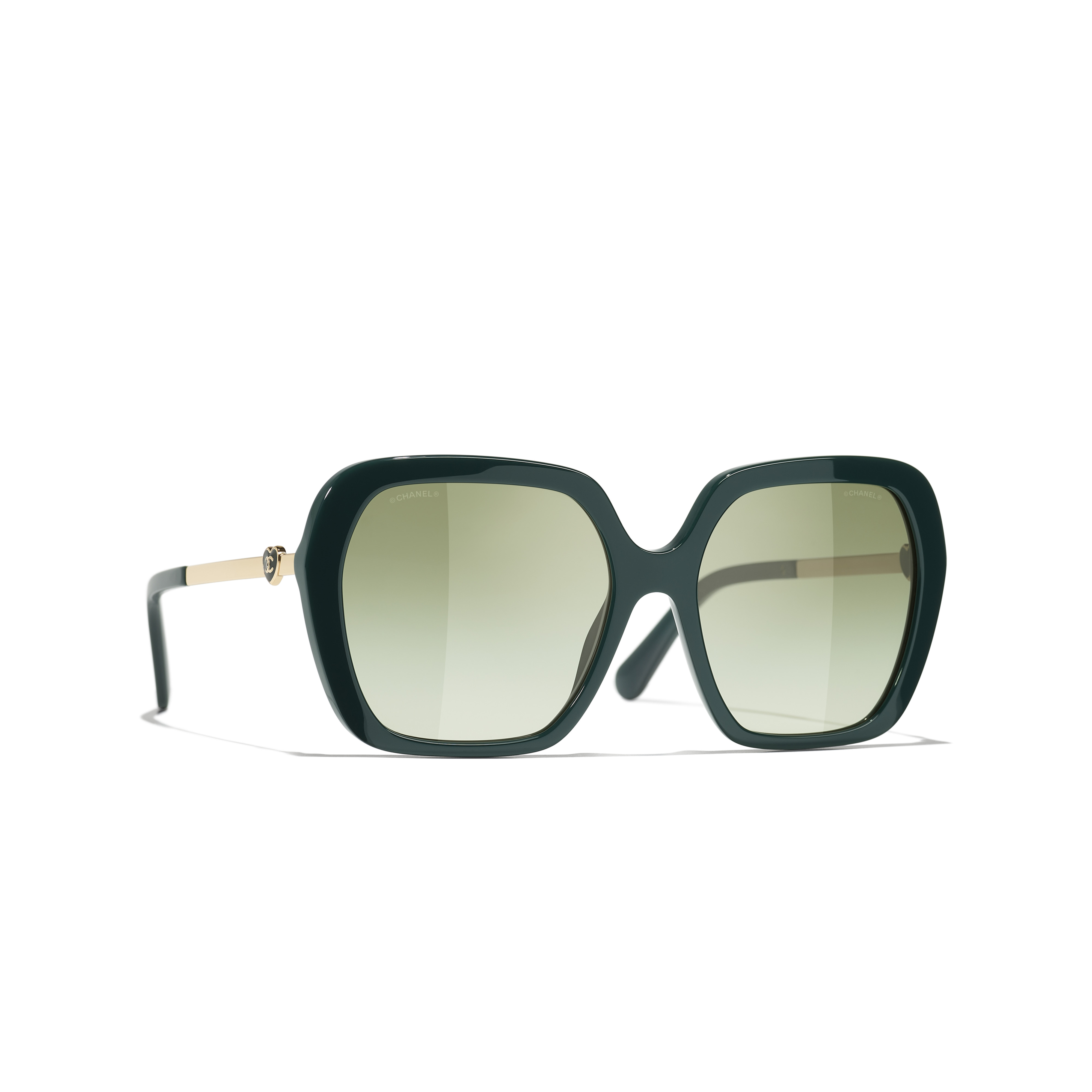 CHANEL Quadratische Sonnenbrille