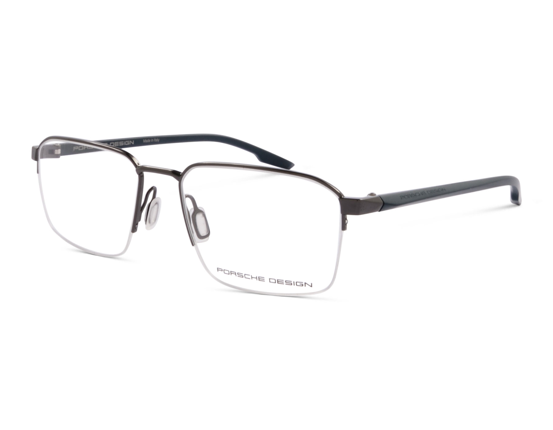 Porsche Design P8763 B 55 Schwarz/Dunkelblau matt
