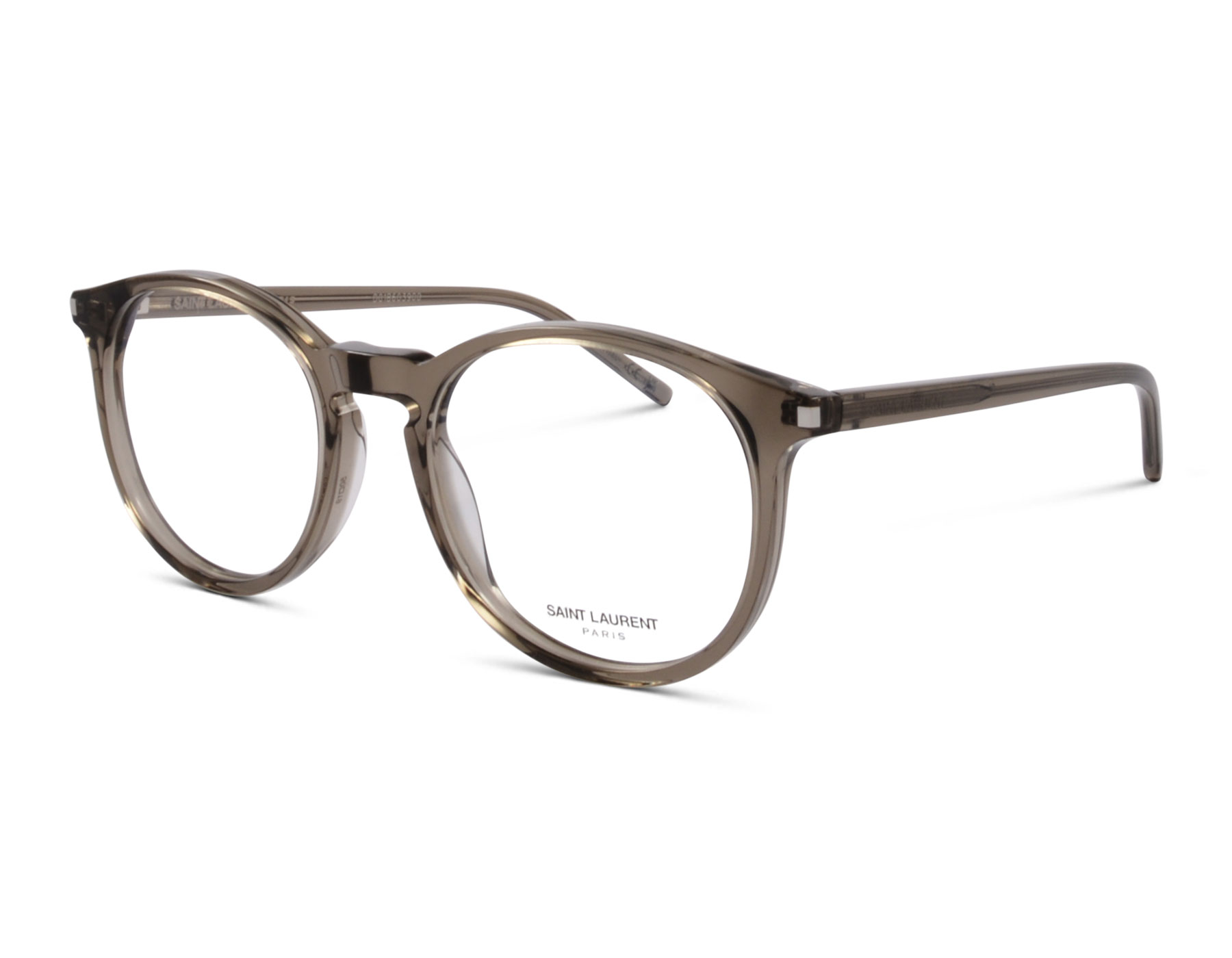 Saint Laurent SL 106 025 50 Grau Transparent