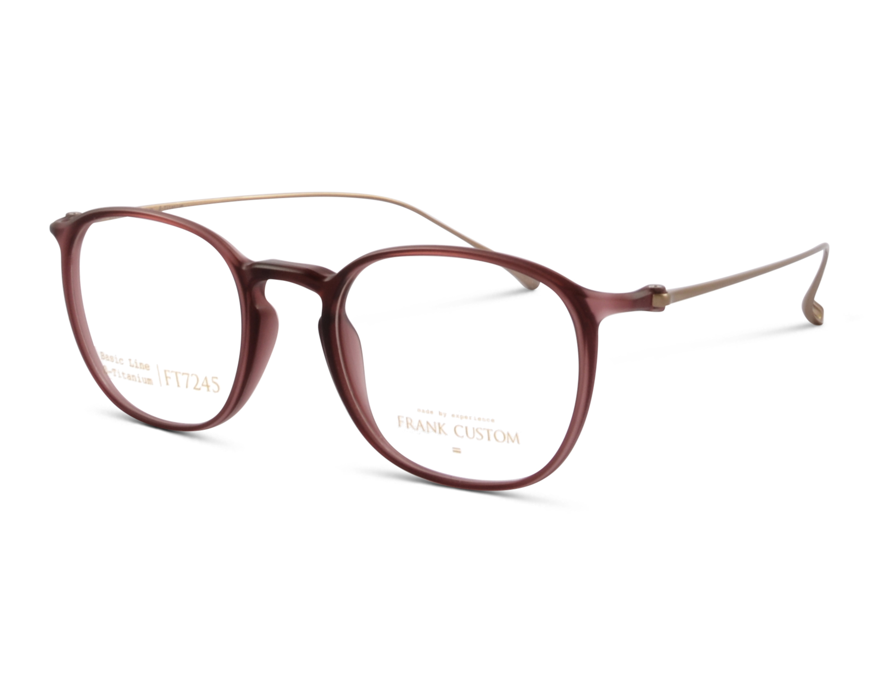 Frank Custom FT7245 10 46 Light Burgundy Matt