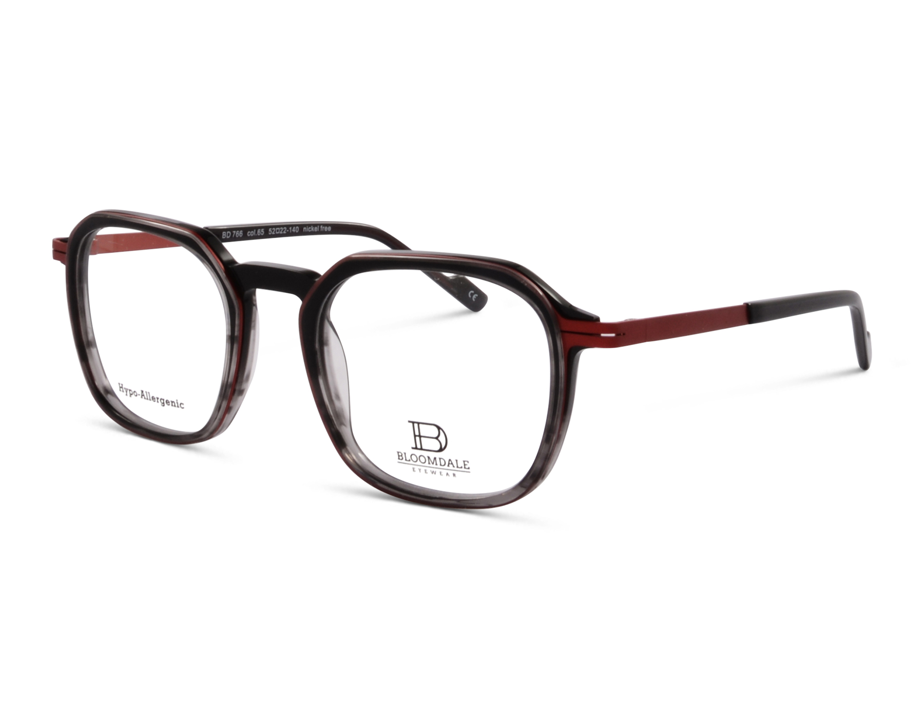BLOOMDALE BD 766 65 52 Schwarz/Rot