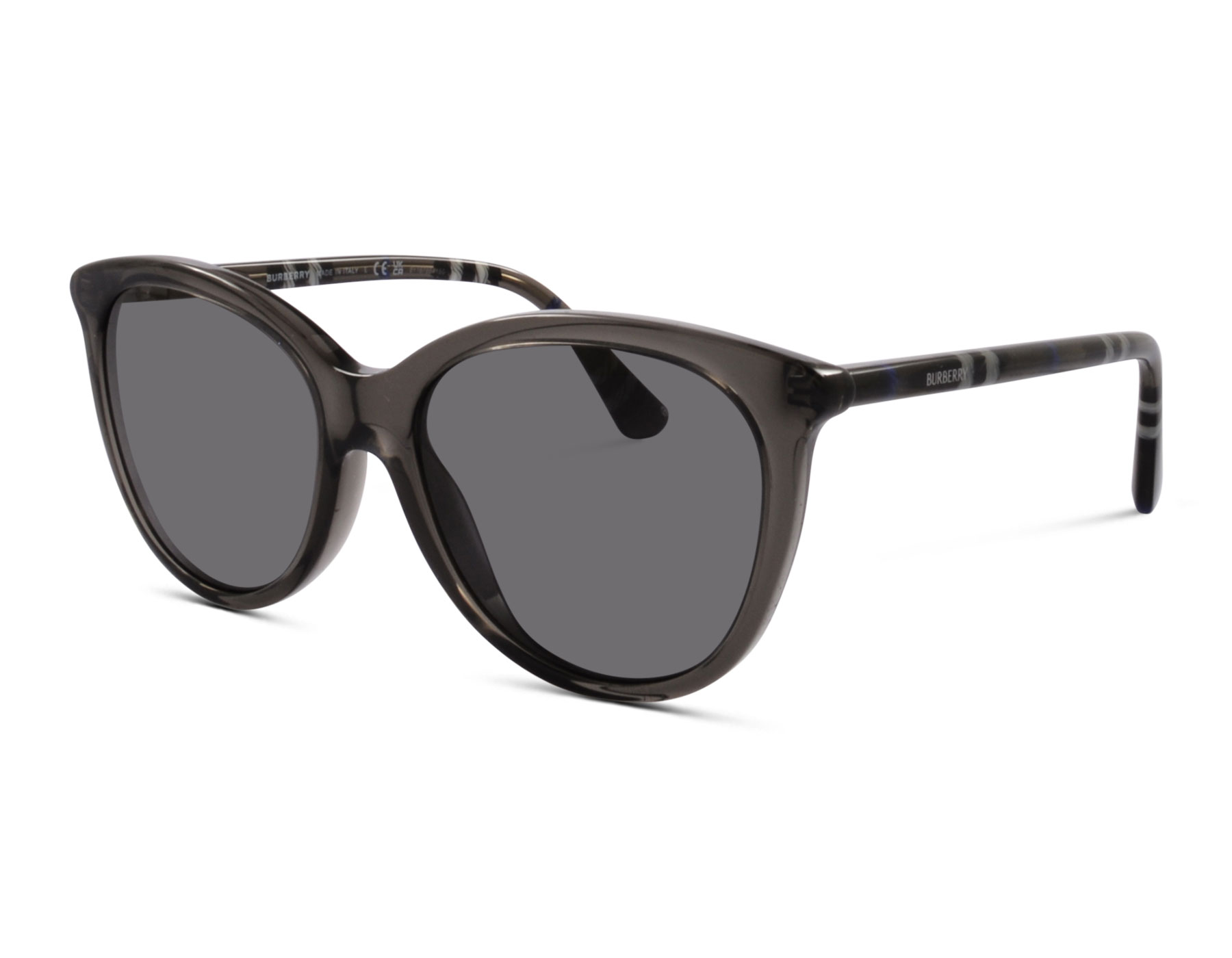 Burberry B4455 4160/87 55 Grau Transparent