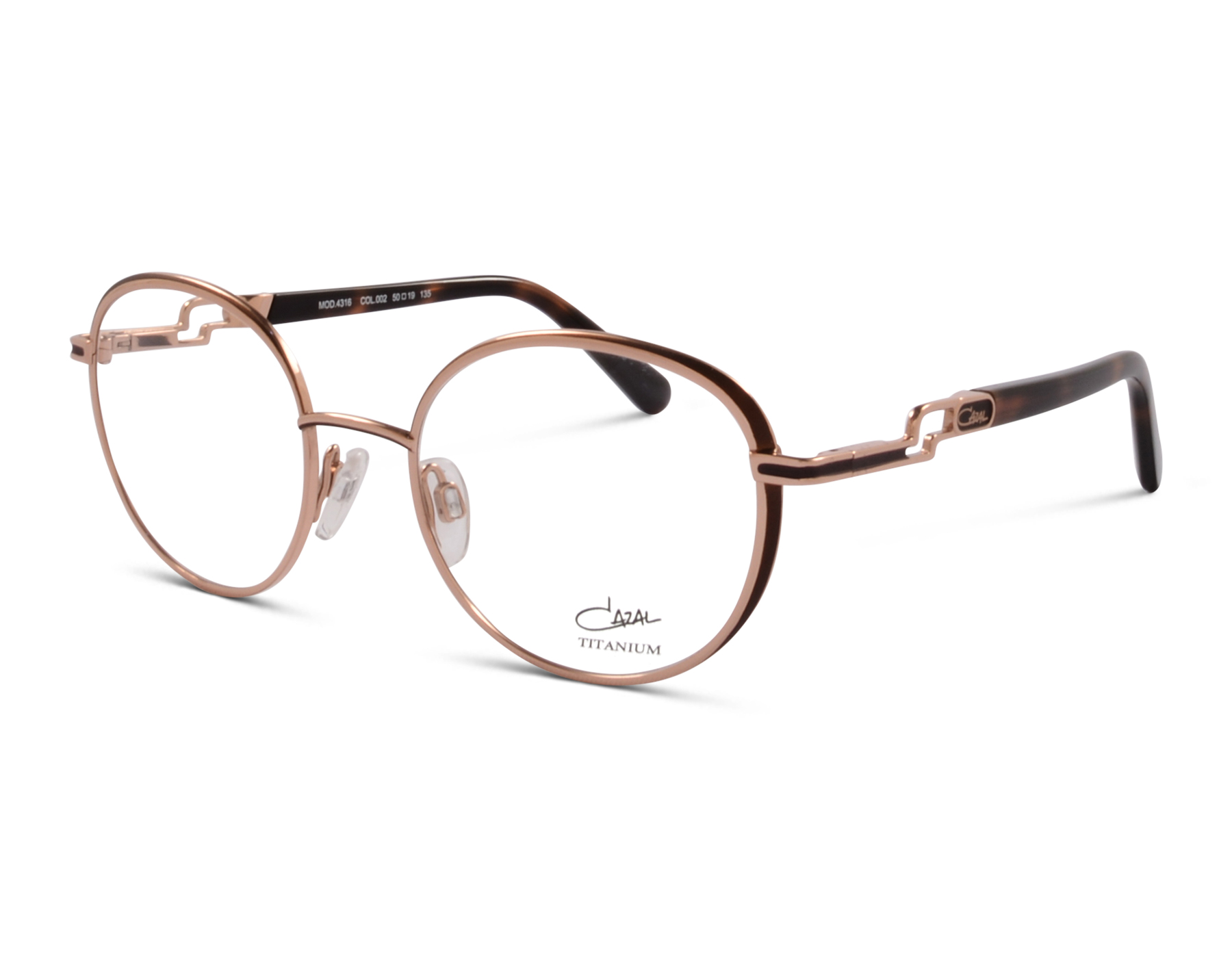Cazal MOD. 4316 col. 002 50 Chocolate/rRoségold