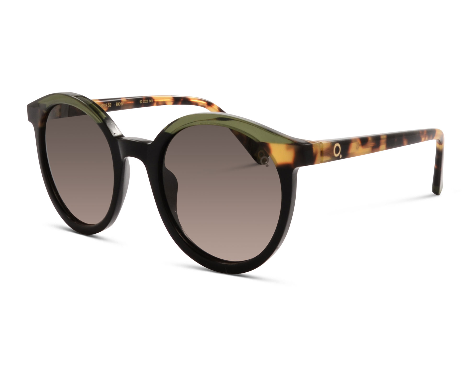 Etnia Barcelona EIXAMPLE BKHV 52 Schwarz/Grün/Havanna