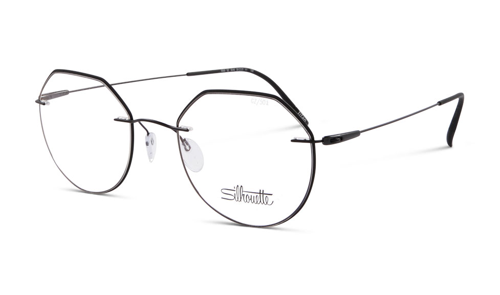 Silhouette 5500-GZ 9240 50 Schwarz Matt