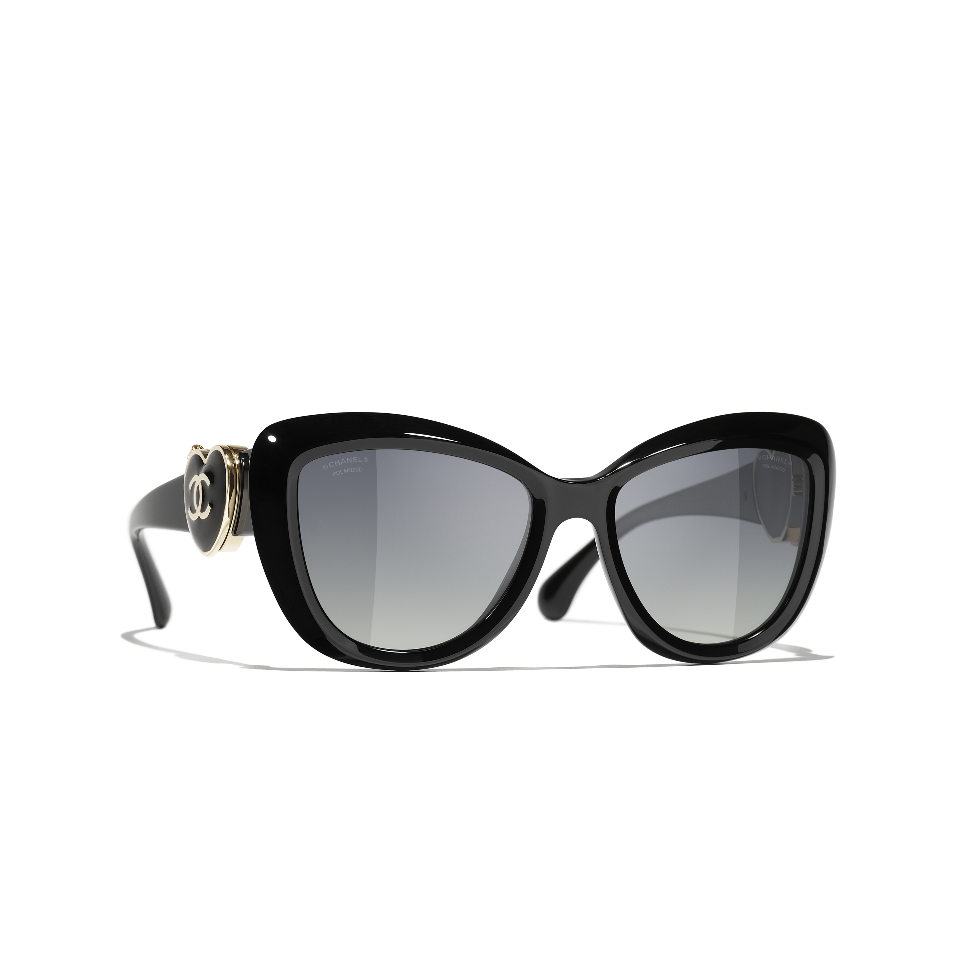 CHANEL Schmetterlingsförmige Sonnenbrille