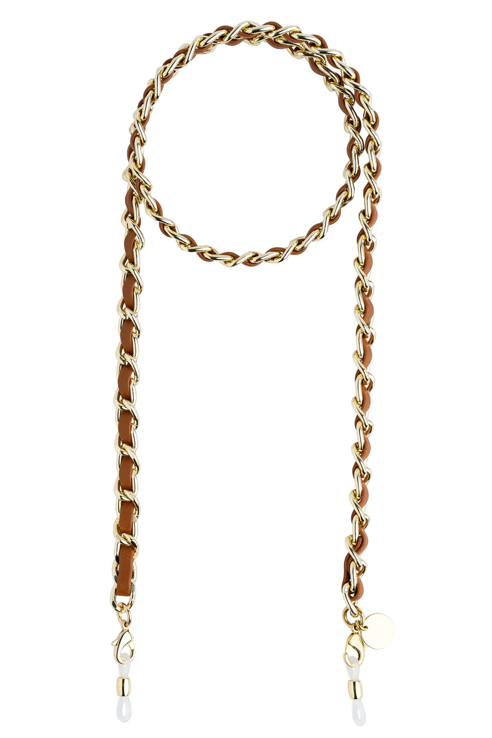 Cheeky Chain COCO cognac/gold
